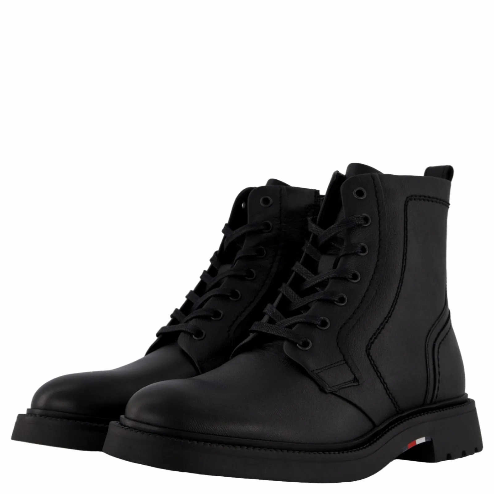 Tommy Hilfiger Hilfiger Comfort Lwt Lth Boot Black