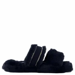 Tommy Hilfiger Hilfiger Fur Basics Slipper Space Blue