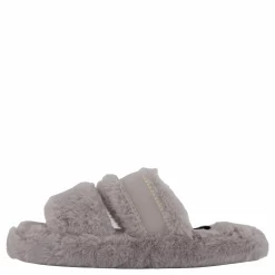 Tommy Hilfiger Hilfiger Fur Basics Slipper Grey Whisper