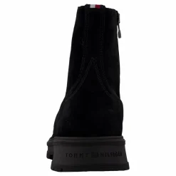 Tommy Hilfiger Hilfiger Suede Lace Zip Boot Black