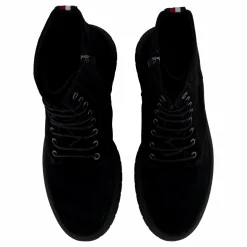 Tommy Hilfiger Hilfiger Suede Lace Zip Boot Black
