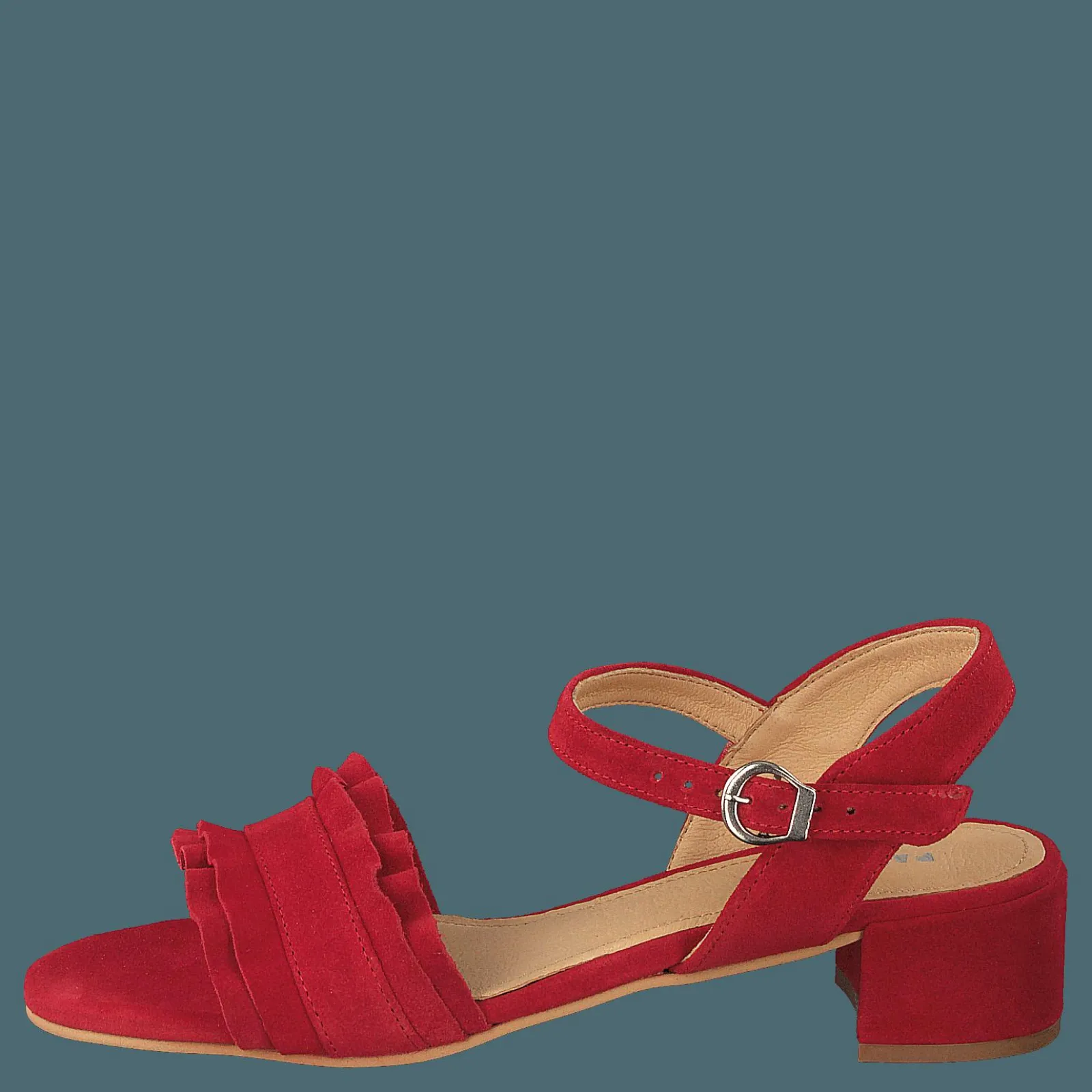 Pavement Holly Red Suede