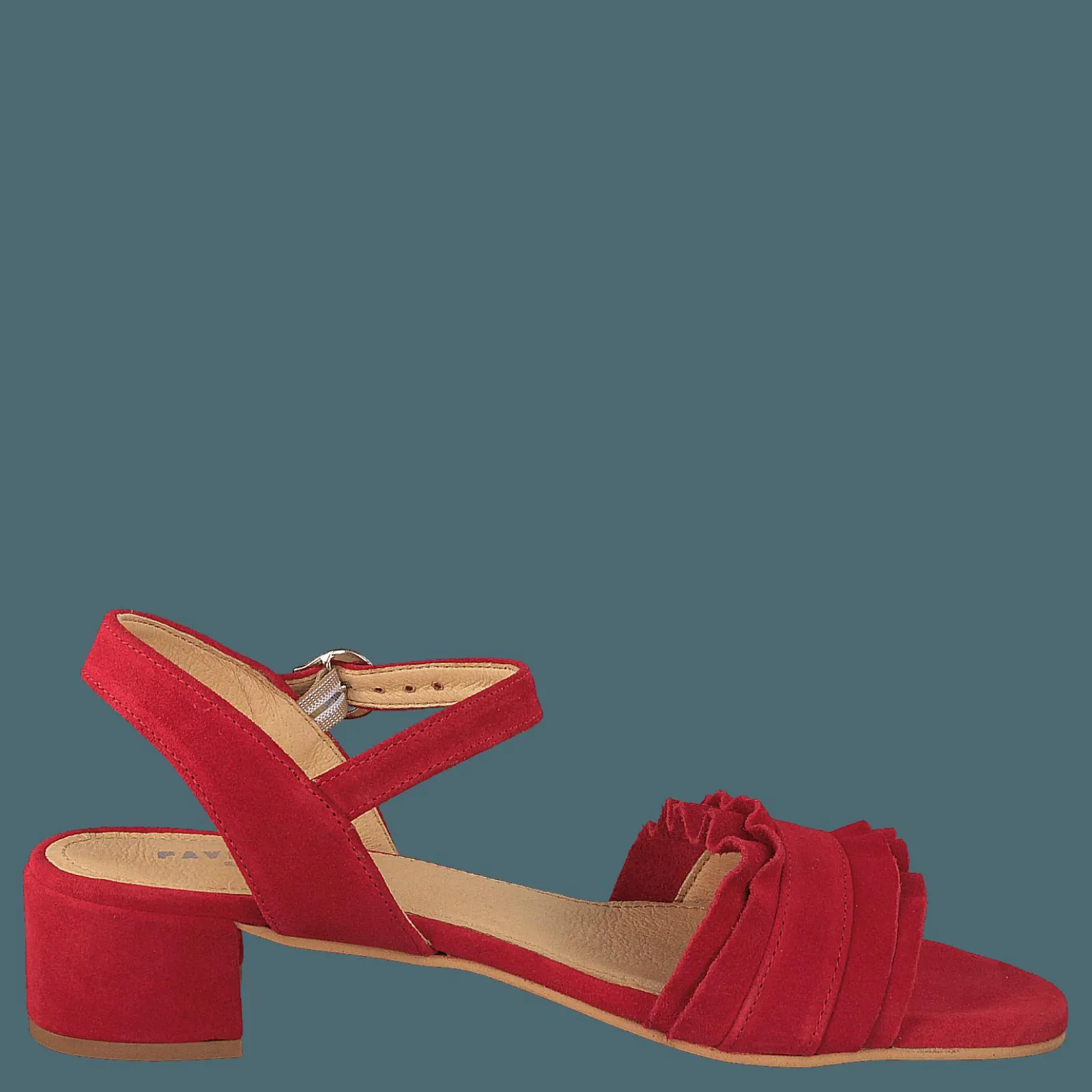 Pavement Holly Red Suede