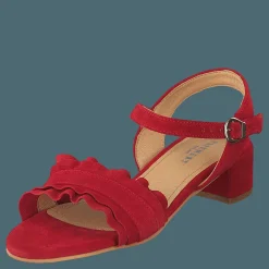 Pavement Holly Red Suede