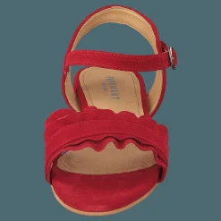 Pavement Holly Red Suede