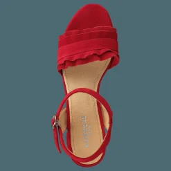 Pavement Holly Red Suede