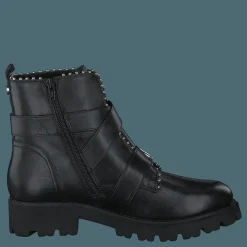 Steve Madden Hoofy Black Leather