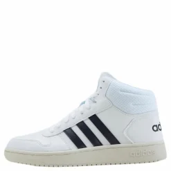 Barn adidas Hoops 2.0 Mid Shoes Cloud White / Legend Ink / Cloud White