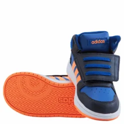 Barn adidas Hoops 2.0 Mid Shoes Royblu / Scrora / Legink