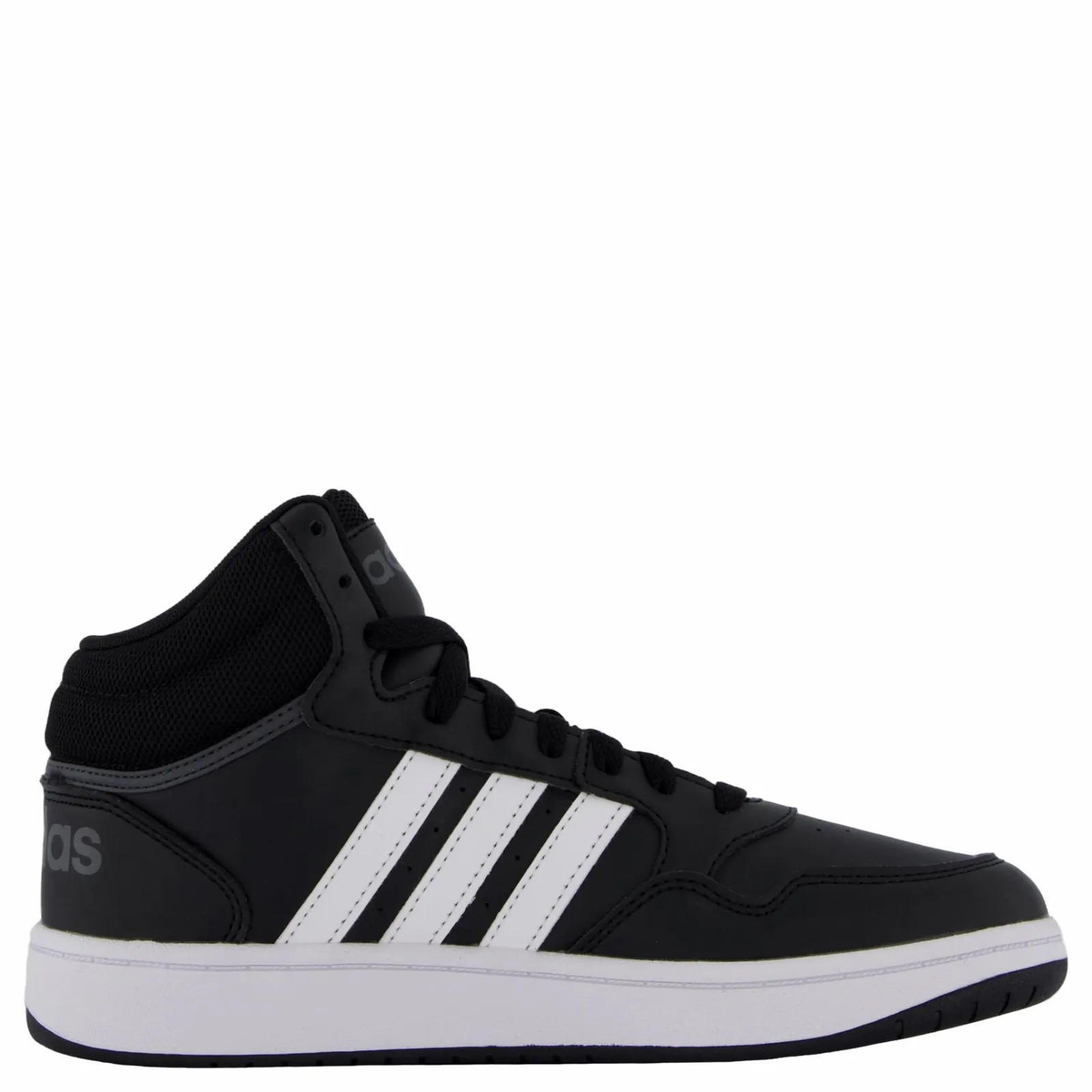 Barn adidas Hoops Mid Shoes Core Black / Cloud White / Grey Six