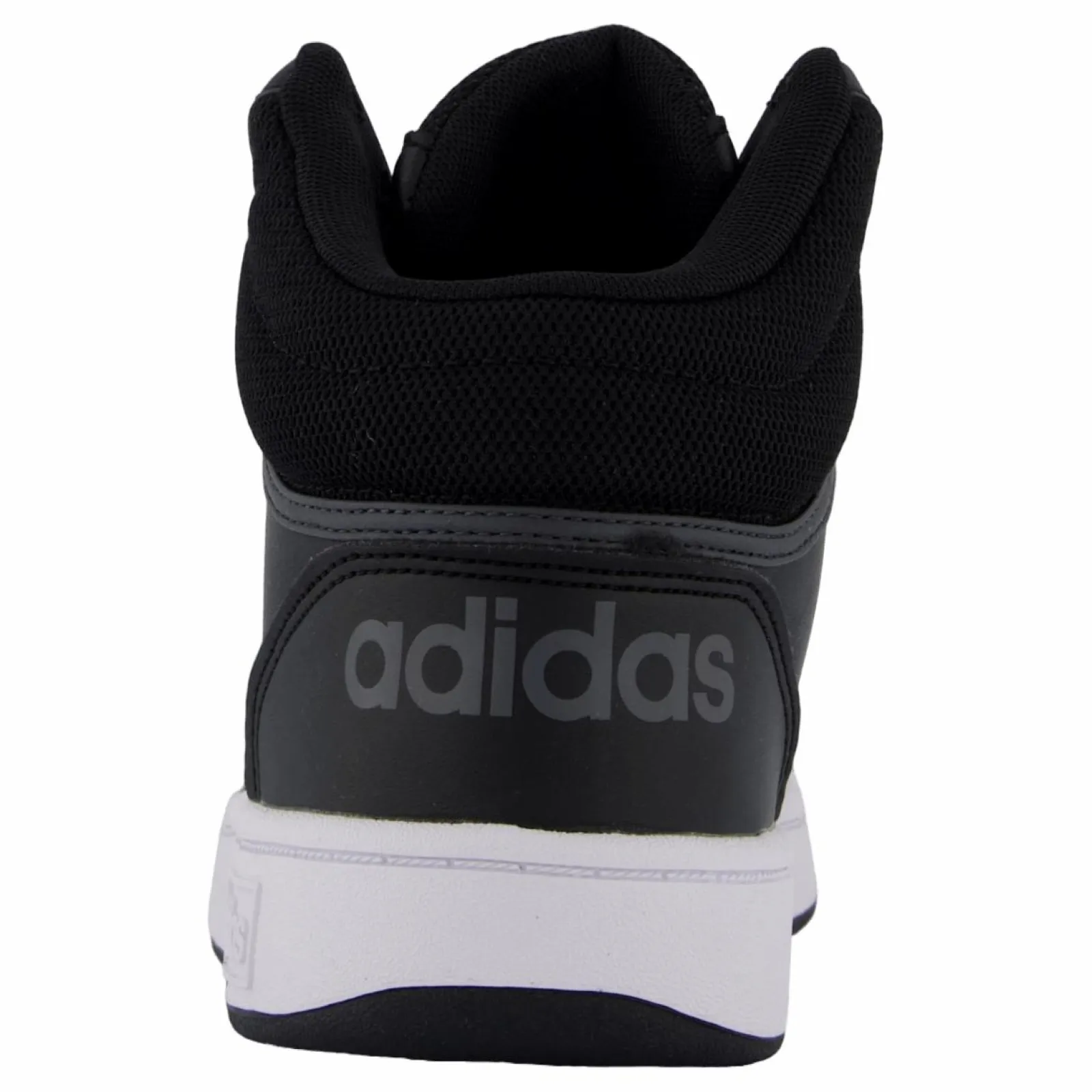 Barn adidas Hoops Mid Shoes Core Black / Cloud White / Grey Six