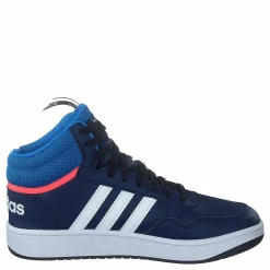 Barn adidas Hoops Mid Shoes Dark Blue / Blue Rush / Turbo