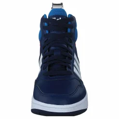Barn adidas Hoops Mid Shoes Dark Blue / Blue Rush / Turbo