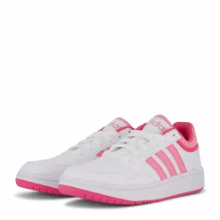 Barn adidas Hoops Shoes Cloud White / Blipnk / Pulmag