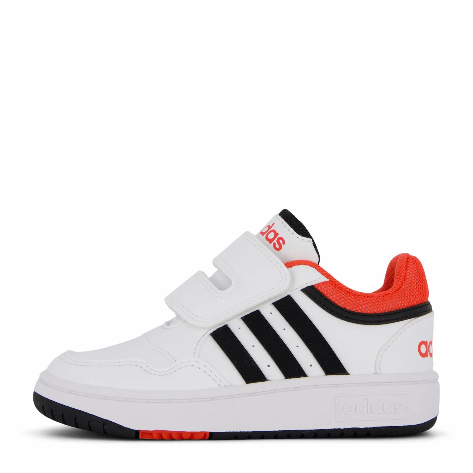 Barn adidas Hoops Shoes Cloud White / Core Black / Bright Red