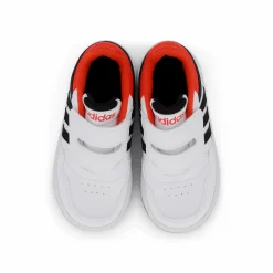 Barn adidas Hoops Shoes Cloud White / Core Black / Bright Red