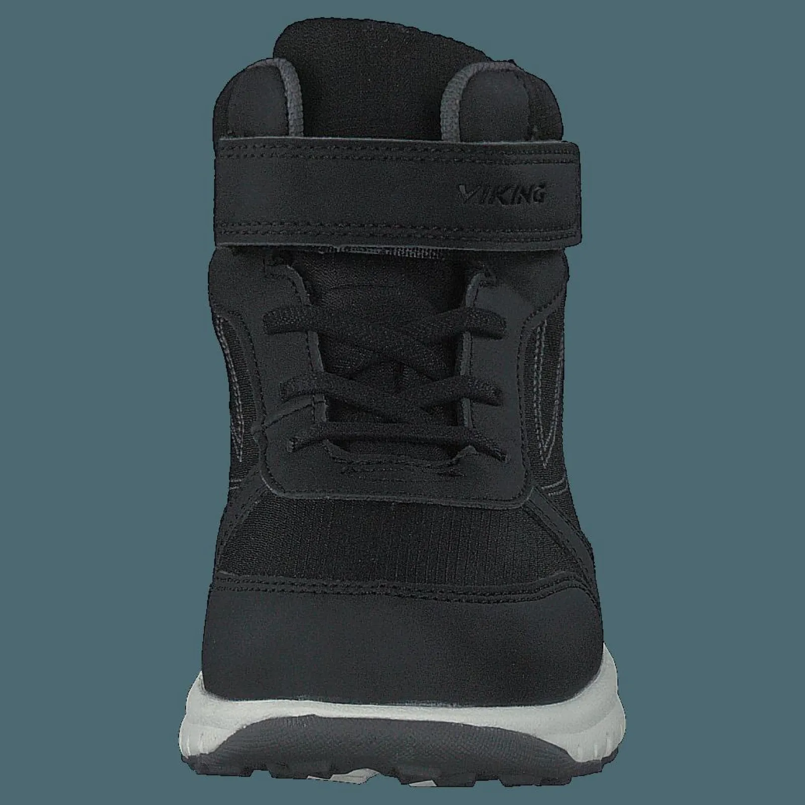 Barn Viking Hovet Mid WP Black/Grey