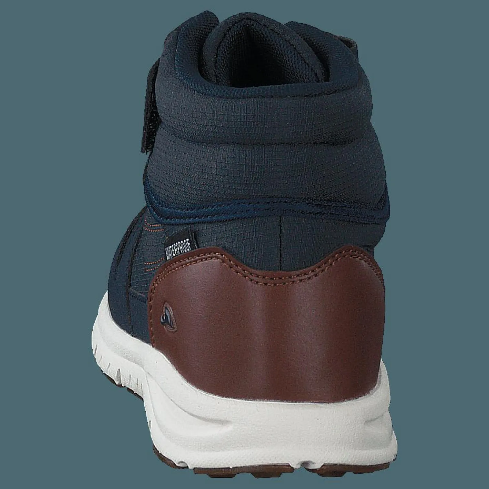 Barn Viking Hovet Mid WP Navy/Cognac