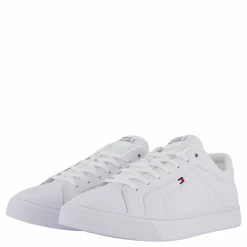 Tommy Hilfiger Icon Court Lth Flag Ess White