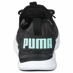 Puma Ignite Flash Evoknit Sr Wn's Black-charcoal Gray-aqua
