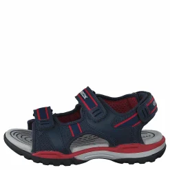 Barn Geox J Borealis Boy Navy/red
