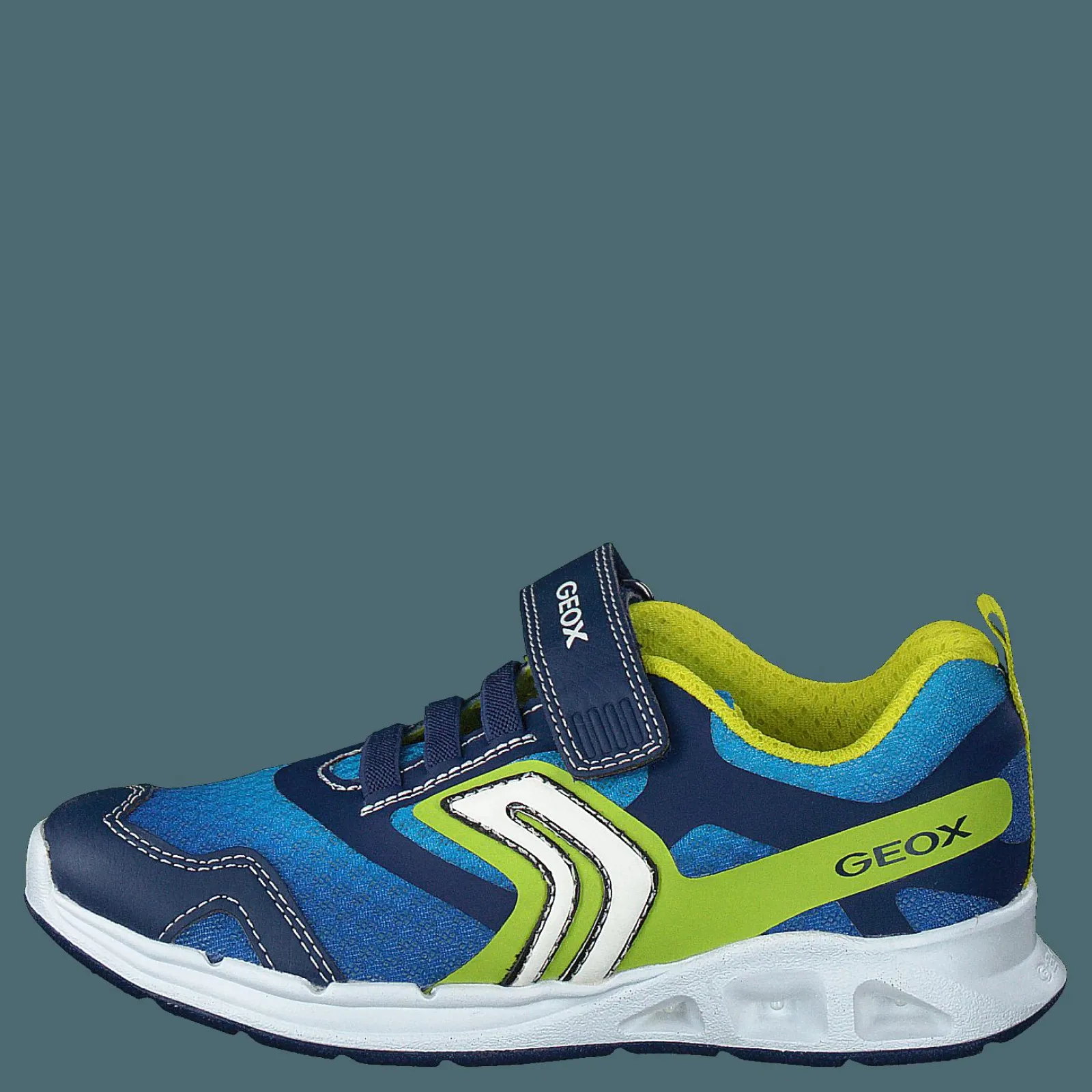 Barn Geox J Dakin Boy Navy/lime