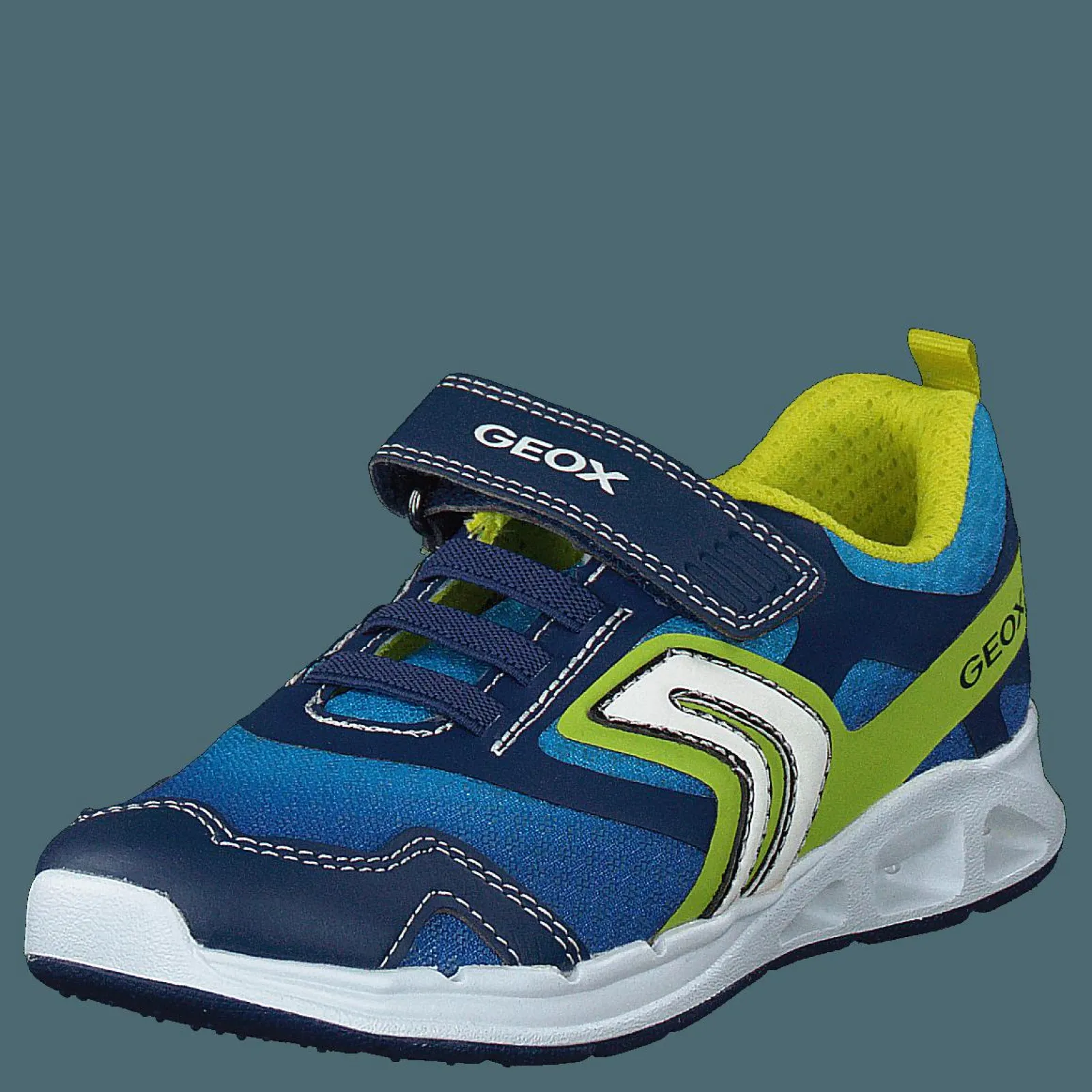 Barn Geox J Dakin Boy Navy/lime