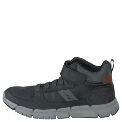 Barn Geox J Flexyper Boy Black/grey