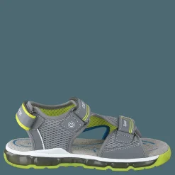 Barn Geox J Sandal Android Boy Grey/lime