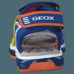 Barn Geox J Sandal Android Boy Royal/orange
