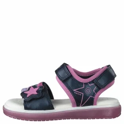 Barn Geox J Sandal Blikk Girl Navy