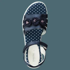 Barn Geox J Sandal Karly Girl Navy