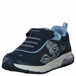 Barn Geox J Spaceclub Girl Navy/sky