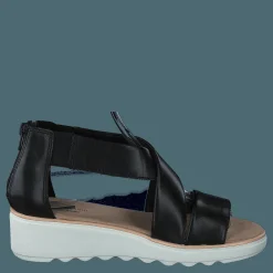 Clarks Jillian Rise Black Leather