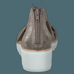 Clarks Jillian Rise Pewter Metallic