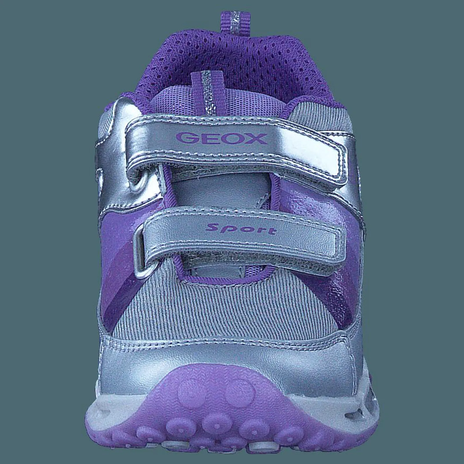 Barn Geox Jr Shuttle Silver/lilac