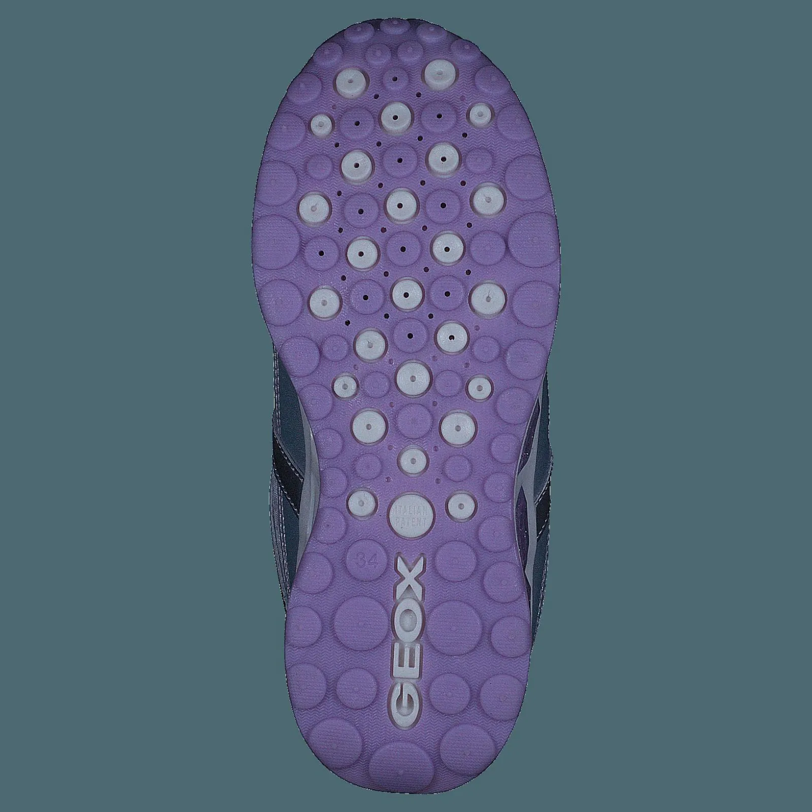 Barn Geox Jr Shuttle Silver/lilac