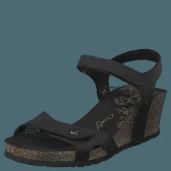 Panama Jack Julia Basics Napa Grass Negro/black