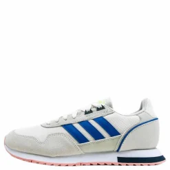 adidas 8K 2020 Shoes Chalk White / Glow Blue / Orbit Grey