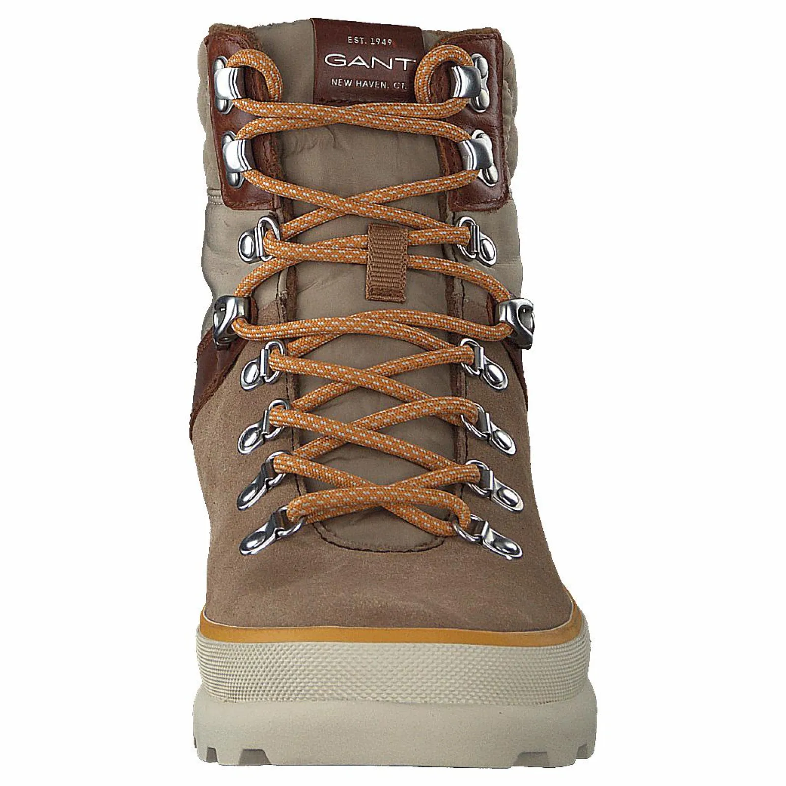 Gant Kaari Mid Lace Boot Warm Khaki