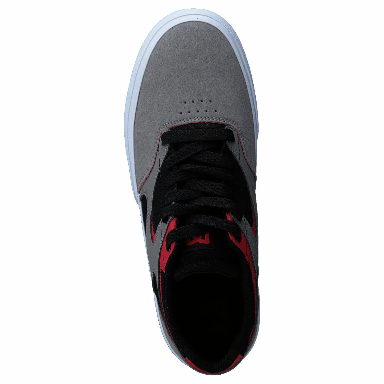 DC Shoes Kalis Vulc Grey/grey/red