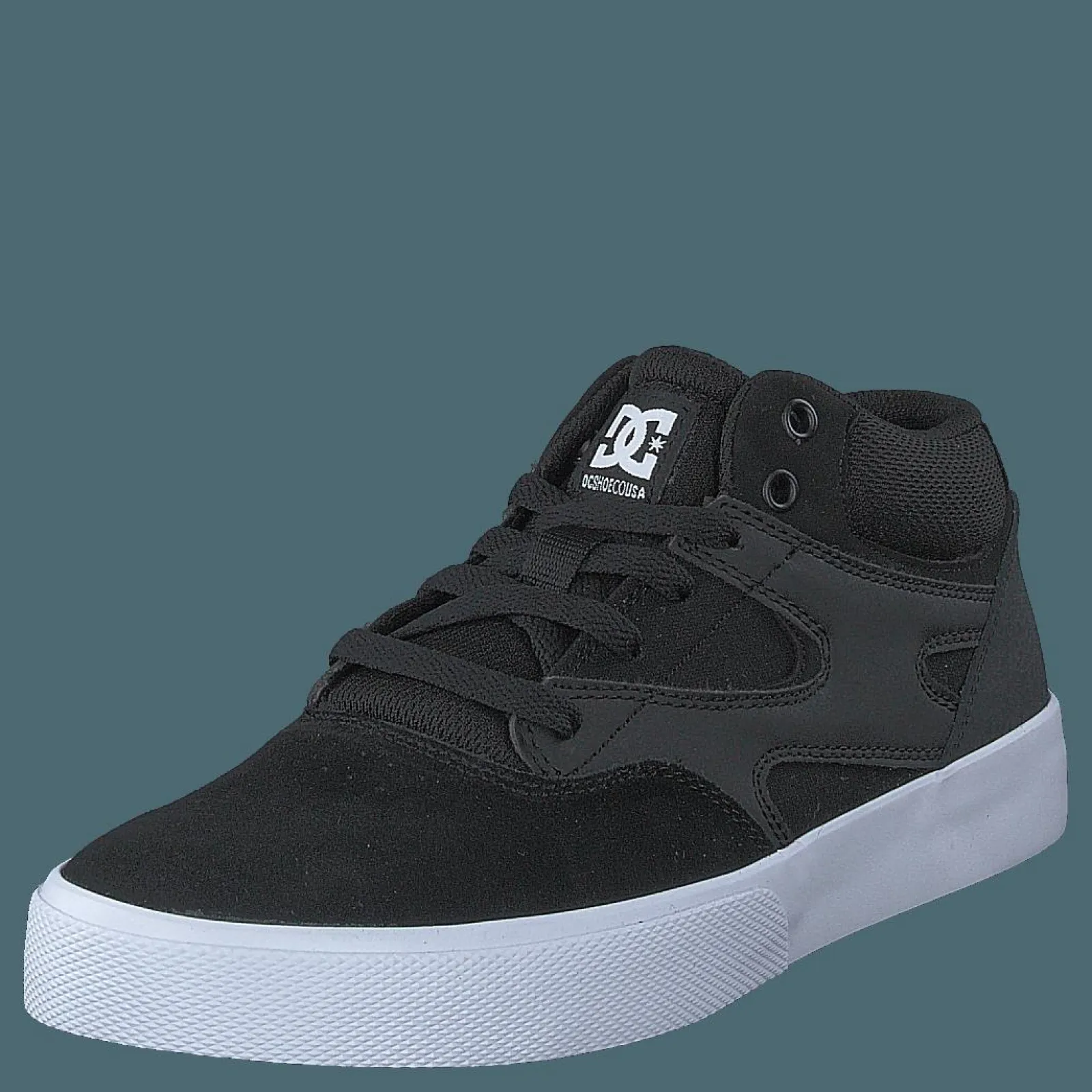 Barn DC Shoes Kalis Vulc Mid Black/white
