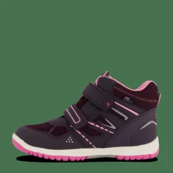 Barn Leaf Kasuri Burgundy