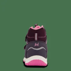 Barn Leaf Kasuri Burgundy