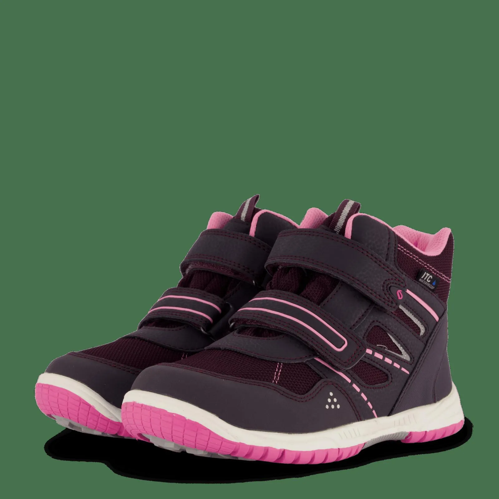 Barn Leaf Kasuri Burgundy