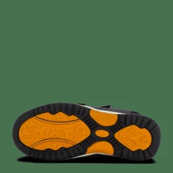 Barn Leaf Kasuri Navy/orange