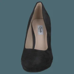 Clarks Kendra Sienna Black suede