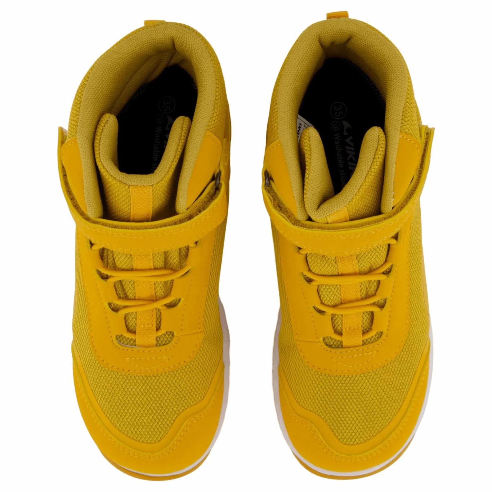 Barn Viking Knapper Reflex Mid Wp 1v Mustard