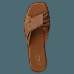 A Pair Knot Soft Sandal Cognac