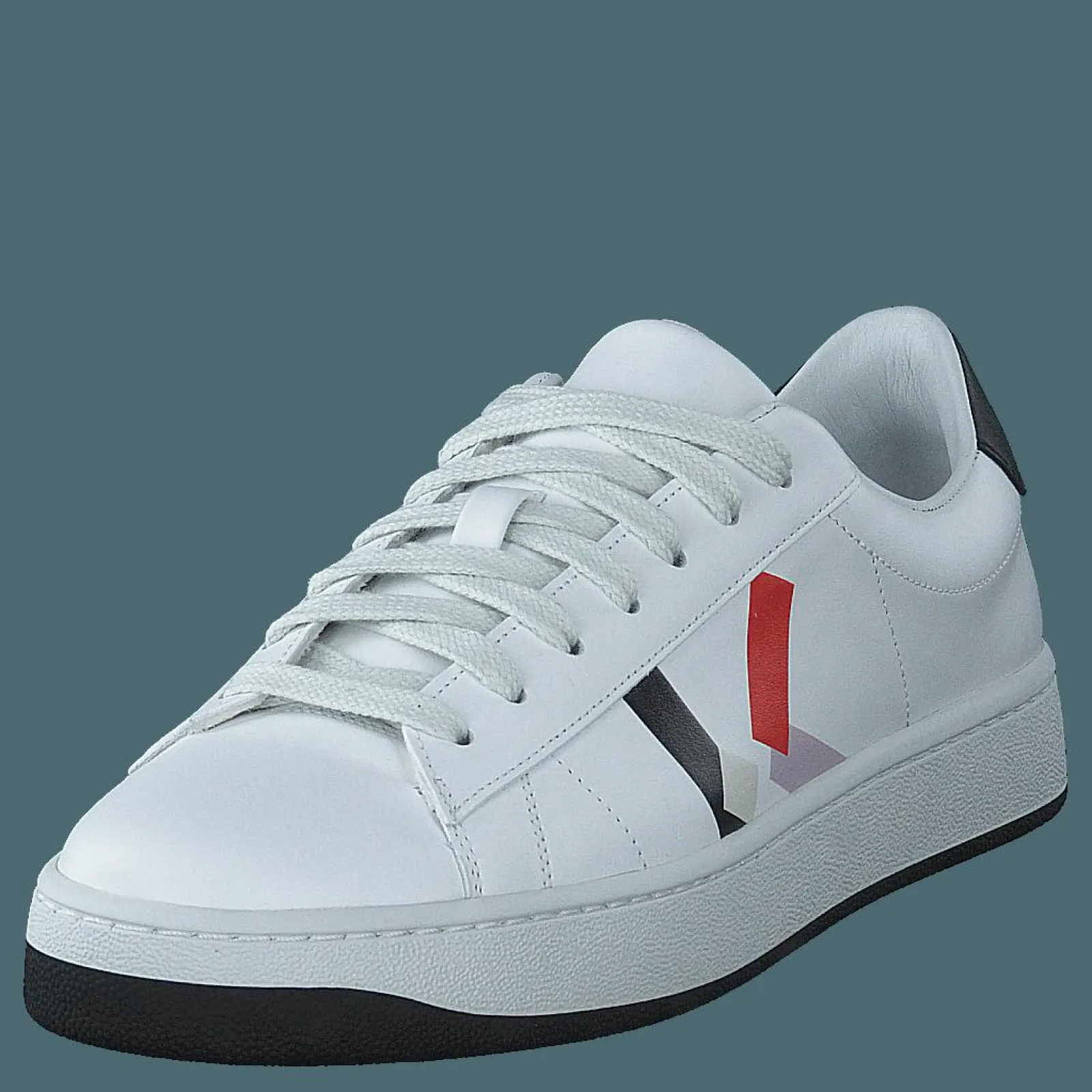 Kenzo Kourt Lace Up Sneakers Medium Red